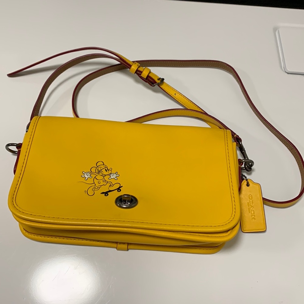 Disney Coach Crossbody Bag